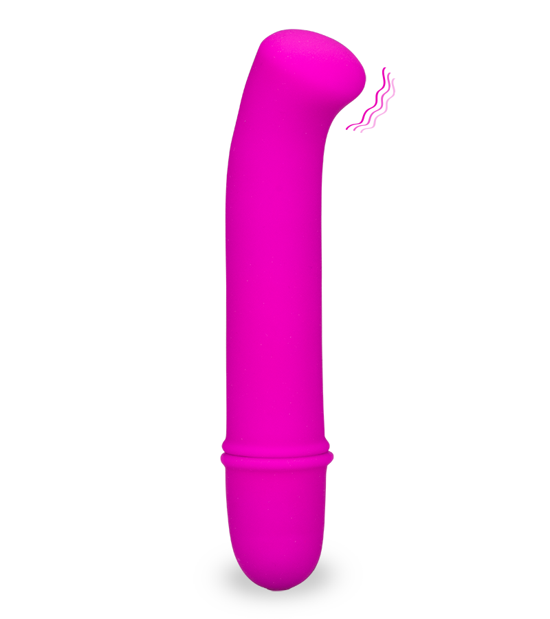 Curved G-spot bullet vibrator