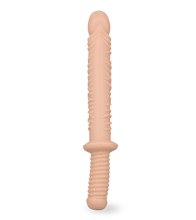 Load image into Gallery viewer, Damocles ribbed double-ended dildo