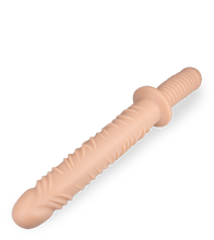Load image into Gallery viewer, Damocles ribbed double-ended dildo