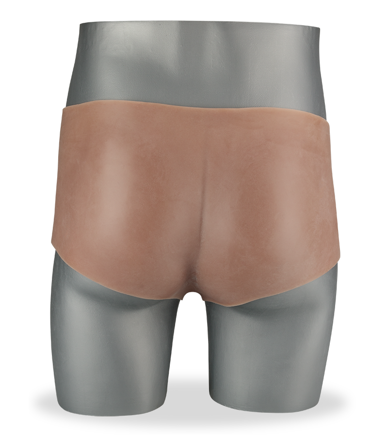 Dany strap-on hollow second skin curved dildo