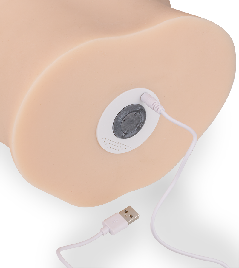 Darla vibrating ass masturbator with thrusting and suction functions 19 lb