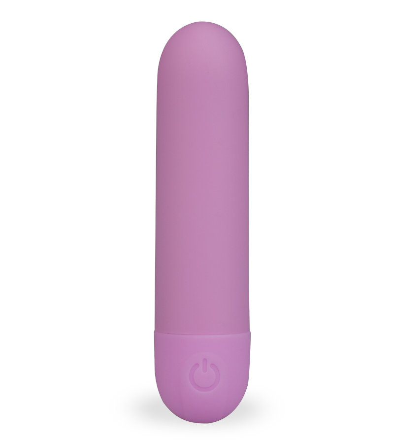 Dazzling rechargeable silicone bullet vibrator
