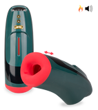 Deep Kiss thrusting oral sex masturbator