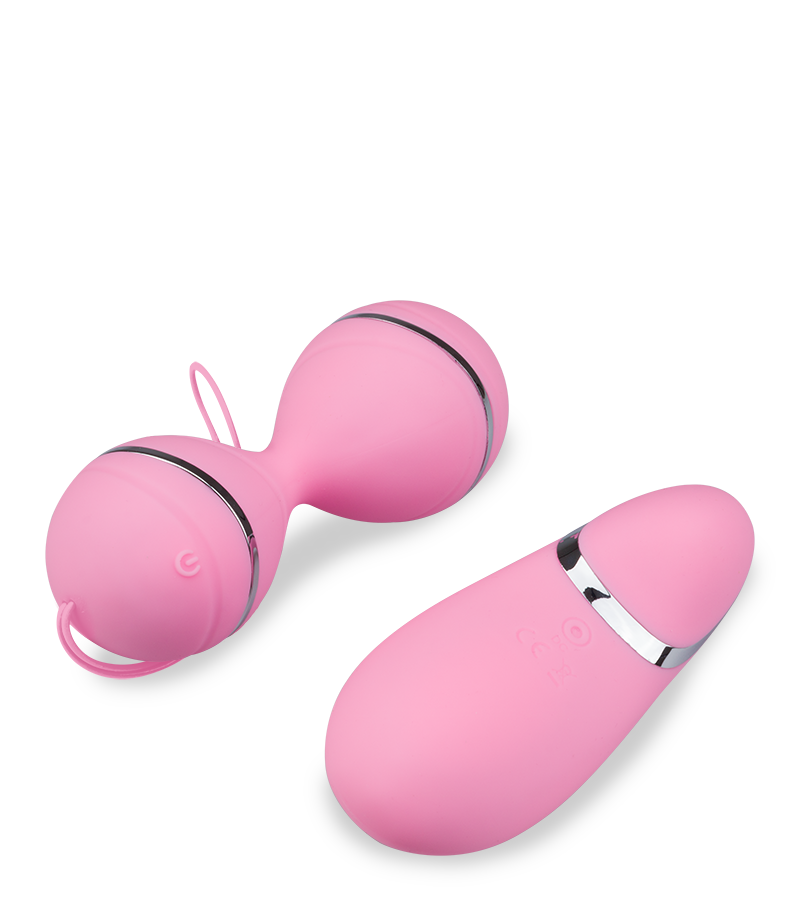 Deity vibrating Ben Wa balls with remote control