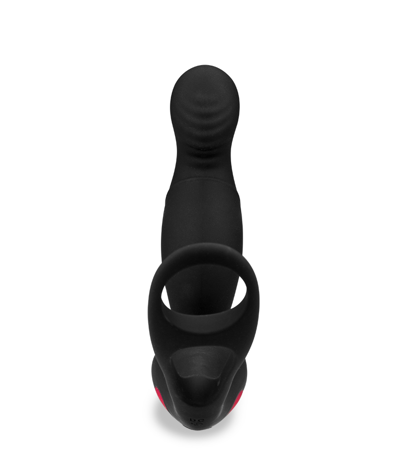 Delight prostate stimulator and double cock ring