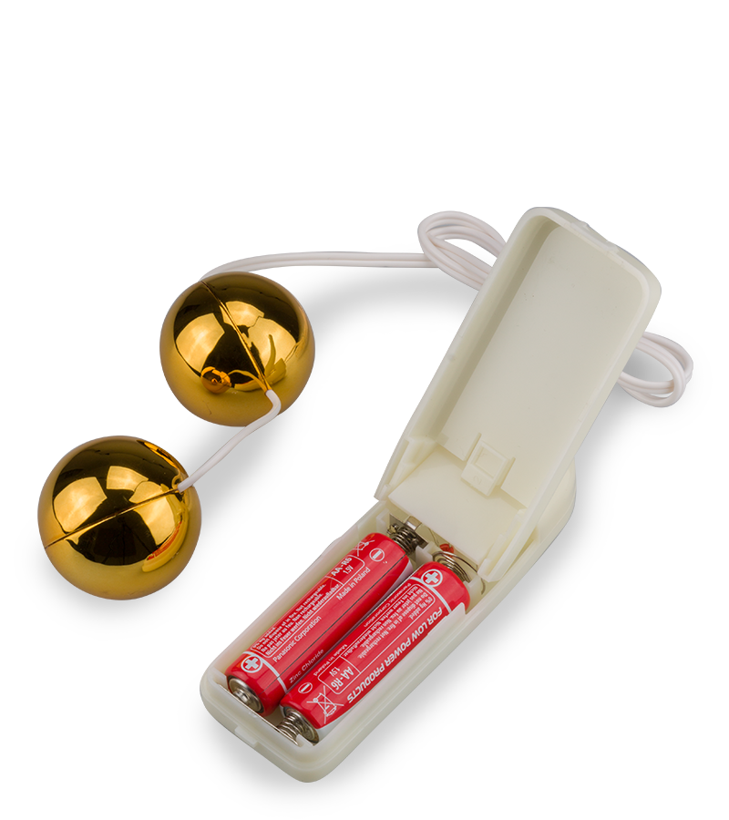 Deluxe vibrating metal Ben Wa balls