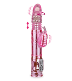 Deluxe XXL butterfly thrusting rabbit vibrator