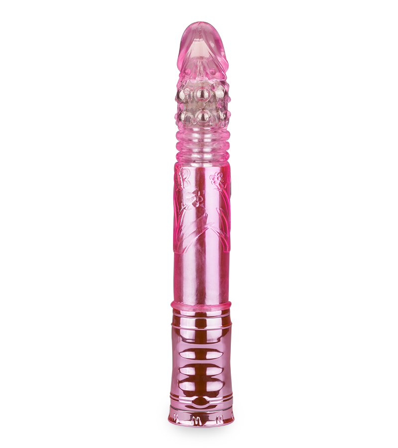 Deluxe XXL butterfly thrusting rabbit vibrator