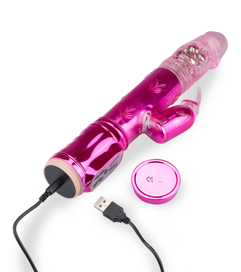 Deluxe XXL thrusting rabbit vibrator