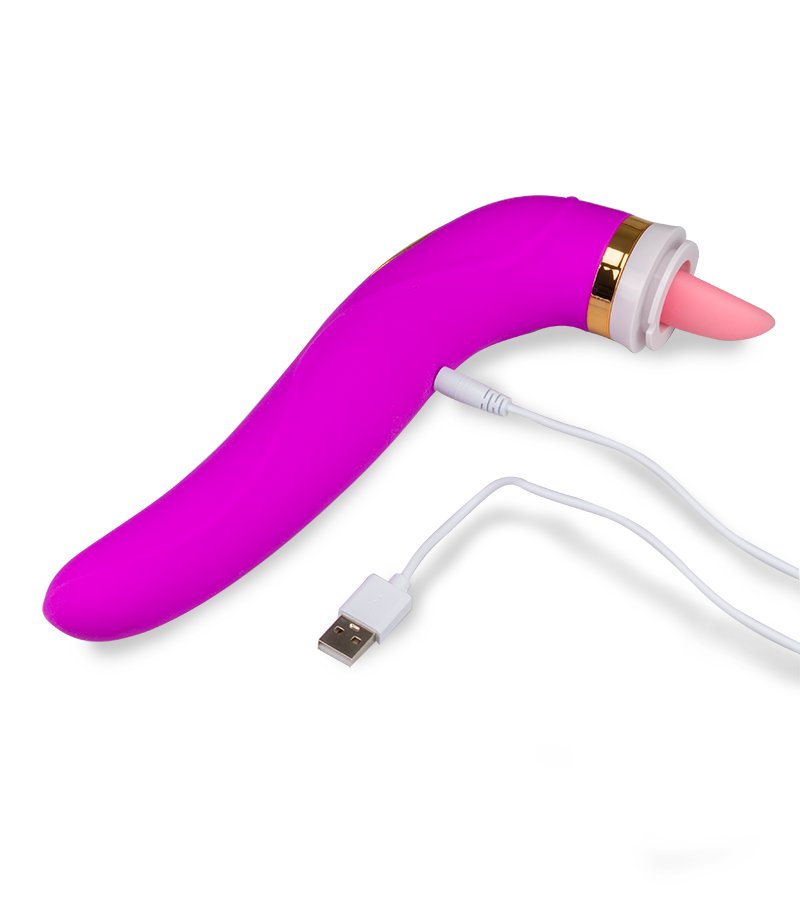 Destiny pussy pump with tongue and vibrator