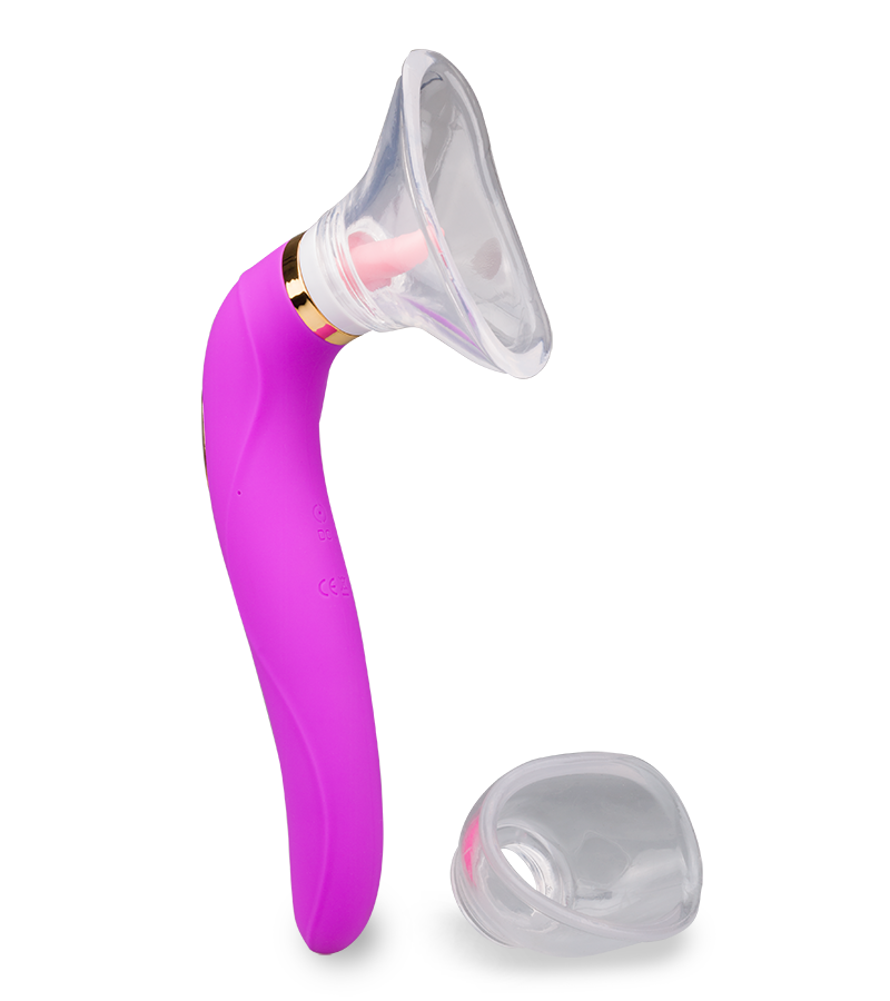 Destiny pussy pump with tongue and vibrator