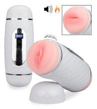 Load image into Gallery viewer, Dion double-entry masturbator with a thrust counter