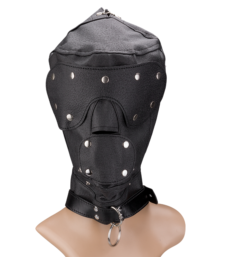 Doberman BDSM hood for puppy play