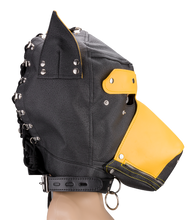 Load image into Gallery viewer, Doberman BDSM hood for puppy play