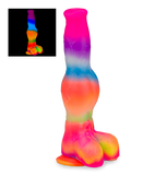 Dobermann glow-in-the-dark suction-cup dog dildo