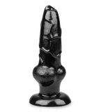 Dog knotted suction cup animal dildo