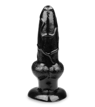 Load image into Gallery viewer, Dog knotted suction cup animal dildo