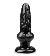 Load image into Gallery viewer, Dog knotted suction cup animal dildo