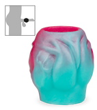 Dog penis sleeve with knot