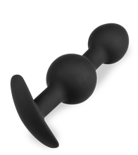 Load image into Gallery viewer, Double Bump silicone jiggling anal plug