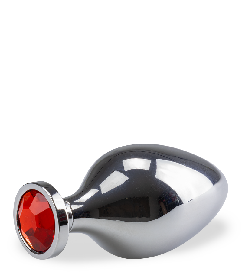 Double cock ring and 3 butt plugs set