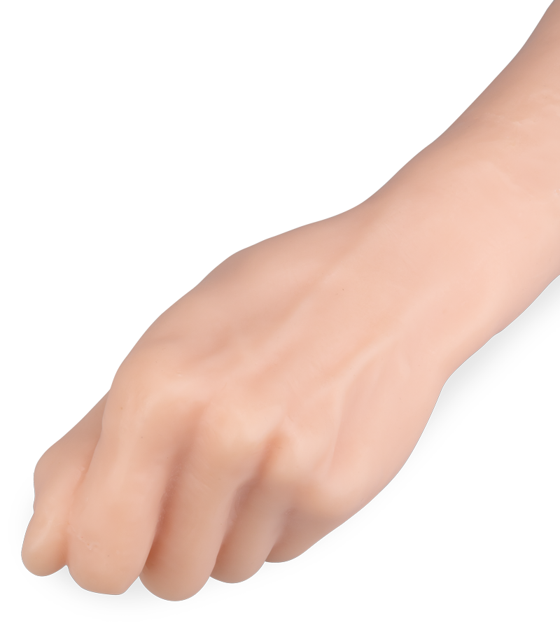 Double-ended fisting dildo