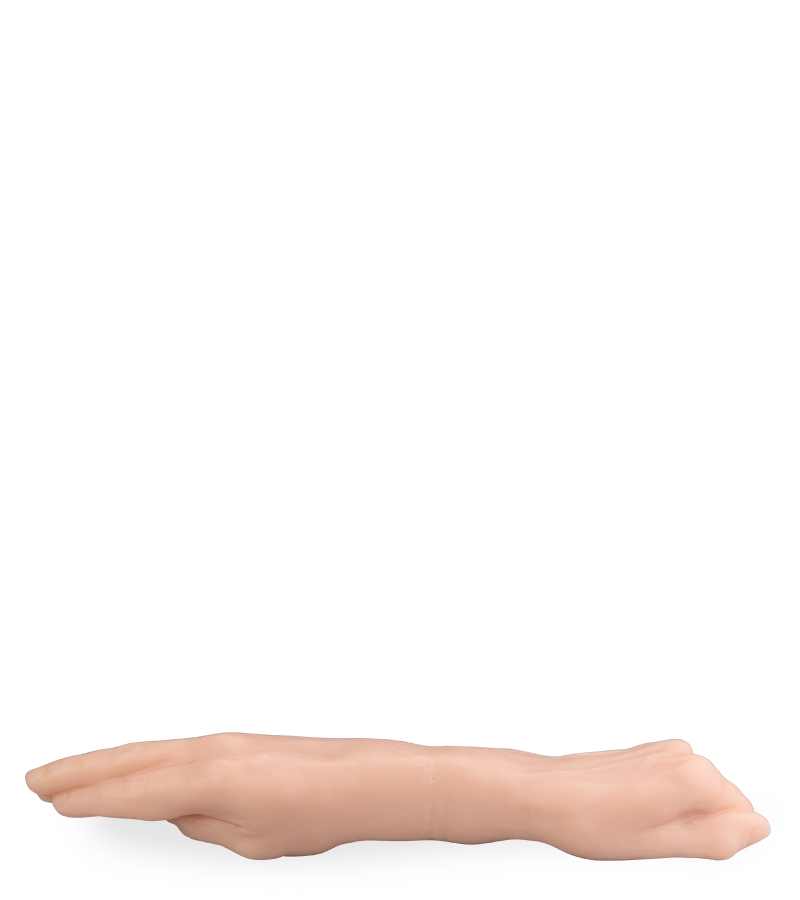 Double-ended fisting dildo