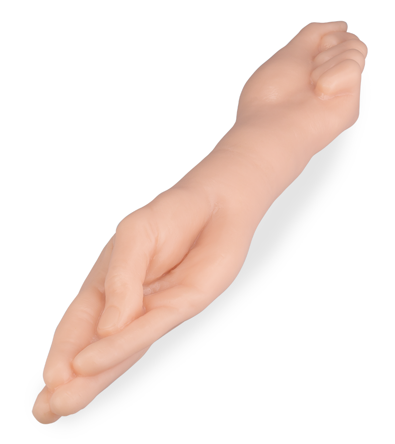 Double-ended fisting dildo