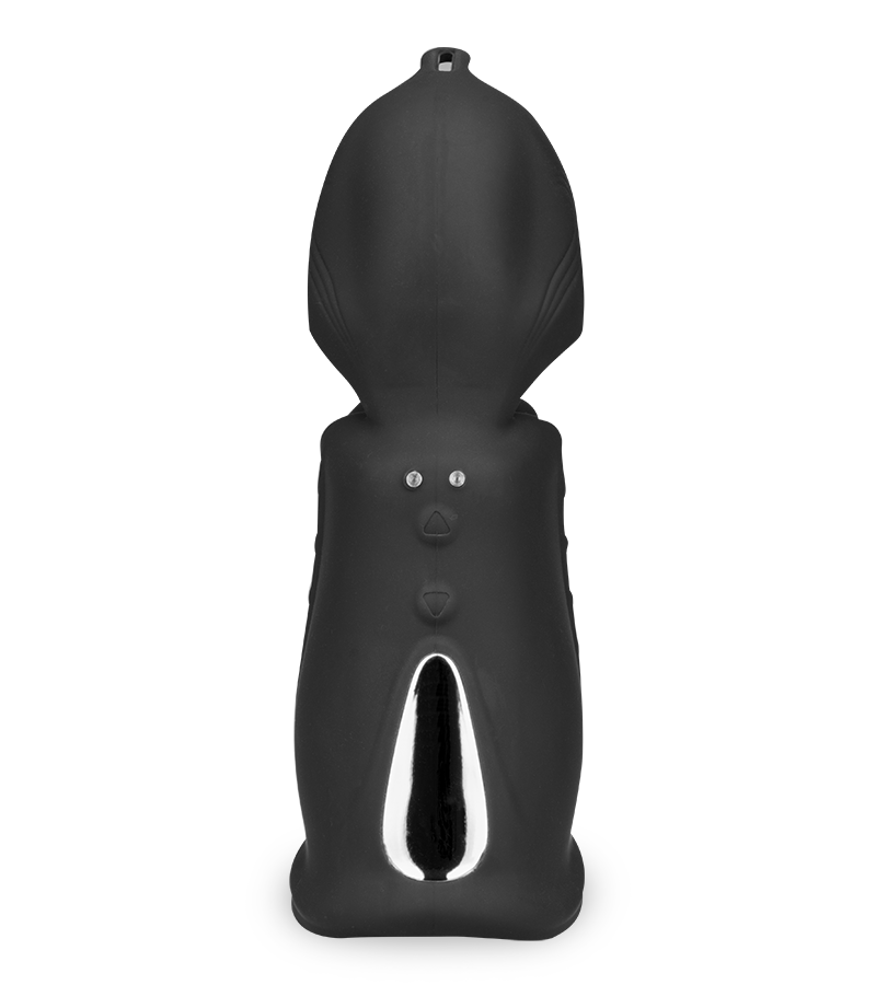 Double-entry automatic masturbator for balls and tip