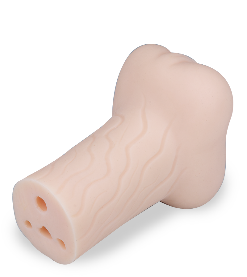 Double penetration anus and vagina masturbator