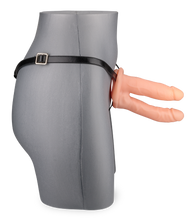 Load image into Gallery viewer, Double penetration hollow penis sleeve