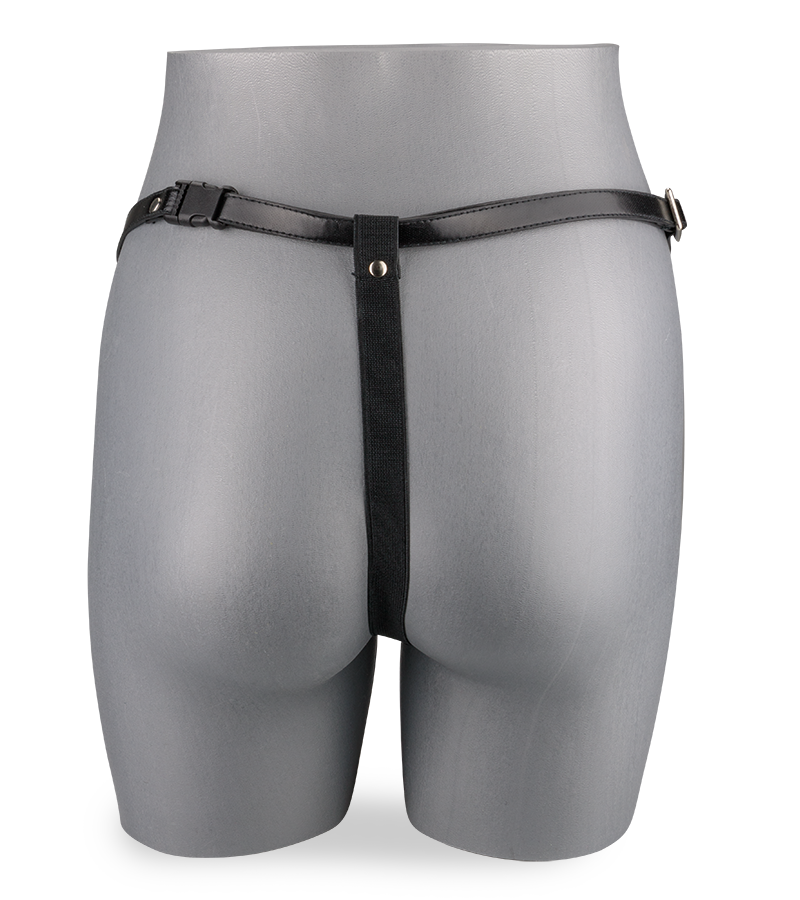 Double penetration hollow penis sleeve