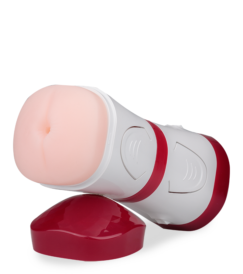 Double Pleasure silicone ass and vagina masturbator