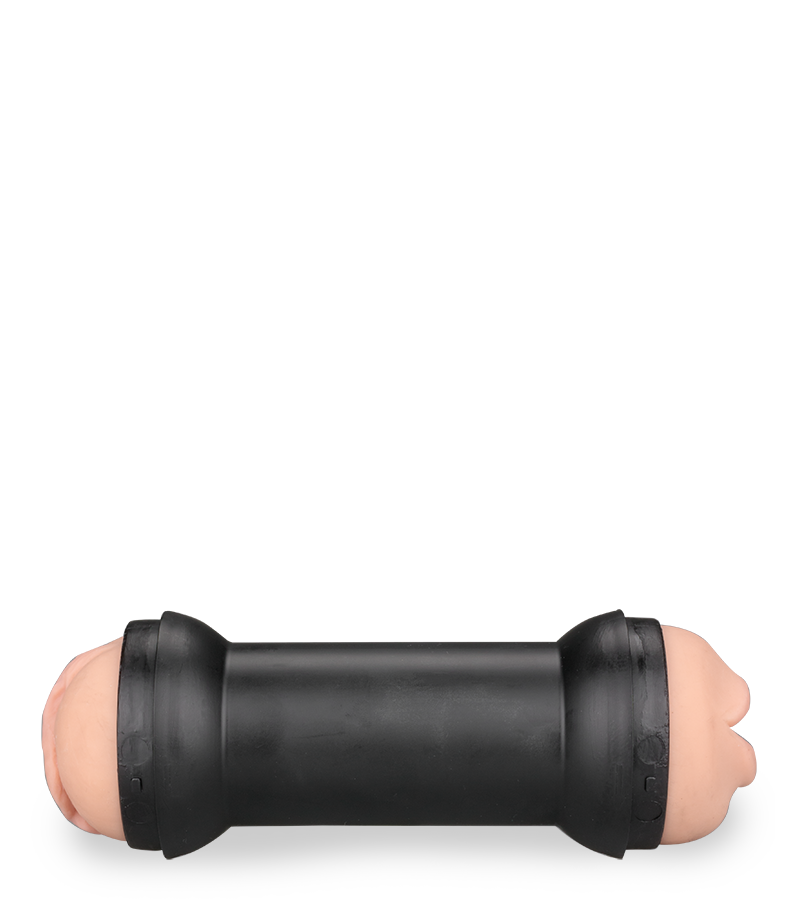 Double-sided vagina and mouth masturbator