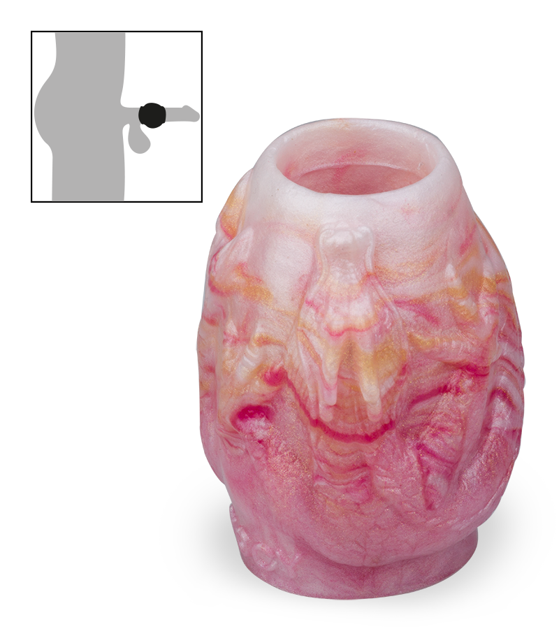 Dragon cock sleeve 3.00 inches