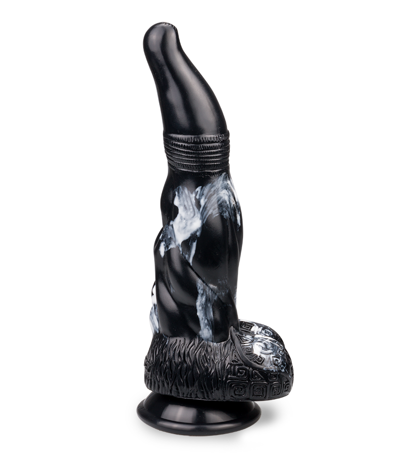 Dragon suction cup dildo 9.75 inches