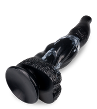 Load image into Gallery viewer, Dragon suction cup dildo 9.75 inches