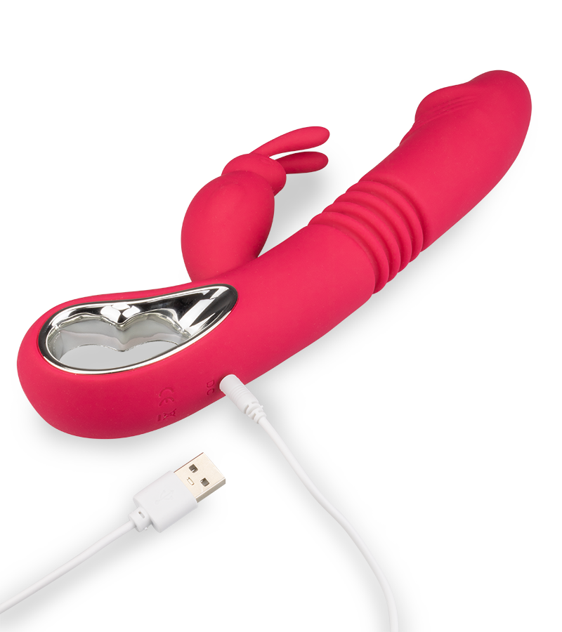 Dreamer heated thrusting rabbit vibrator