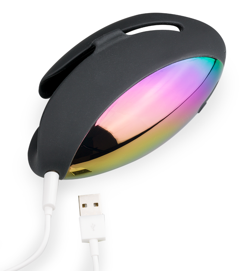 Dusk vibrating and throbbing masturbator