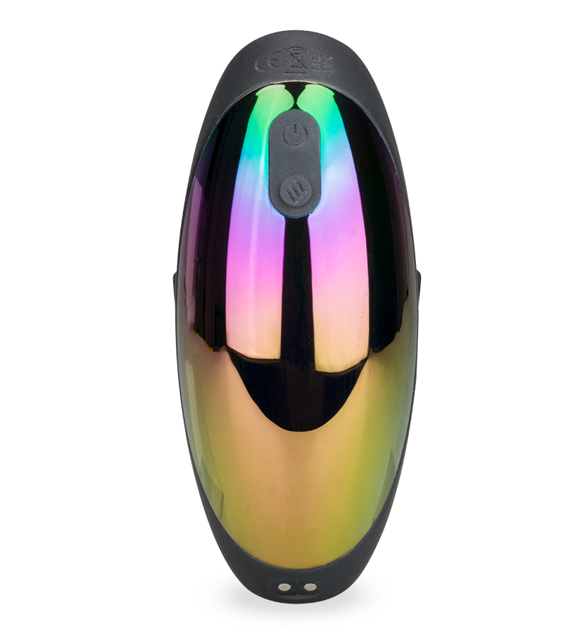 Dusk vibrating and throbbing masturbator