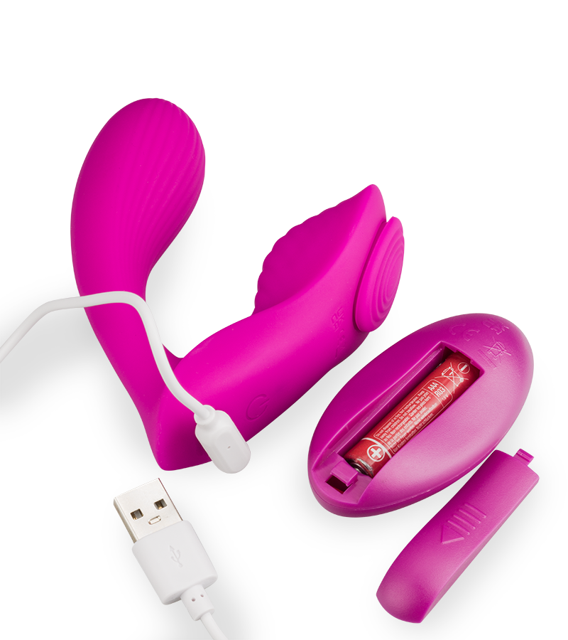 Dynasty remote-controlled vibrating knickers