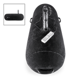 Easy Ride long inflatable pillow with vibrating dildo