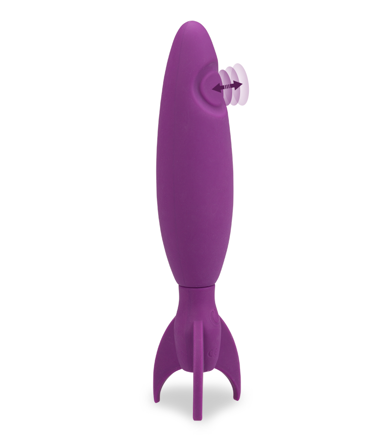 Eclipse throbbing vibrator