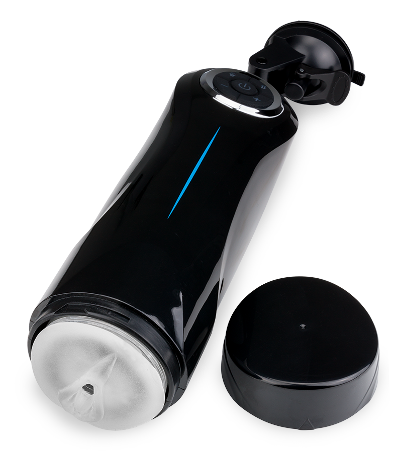 Efficient automatic thrusting masturbator