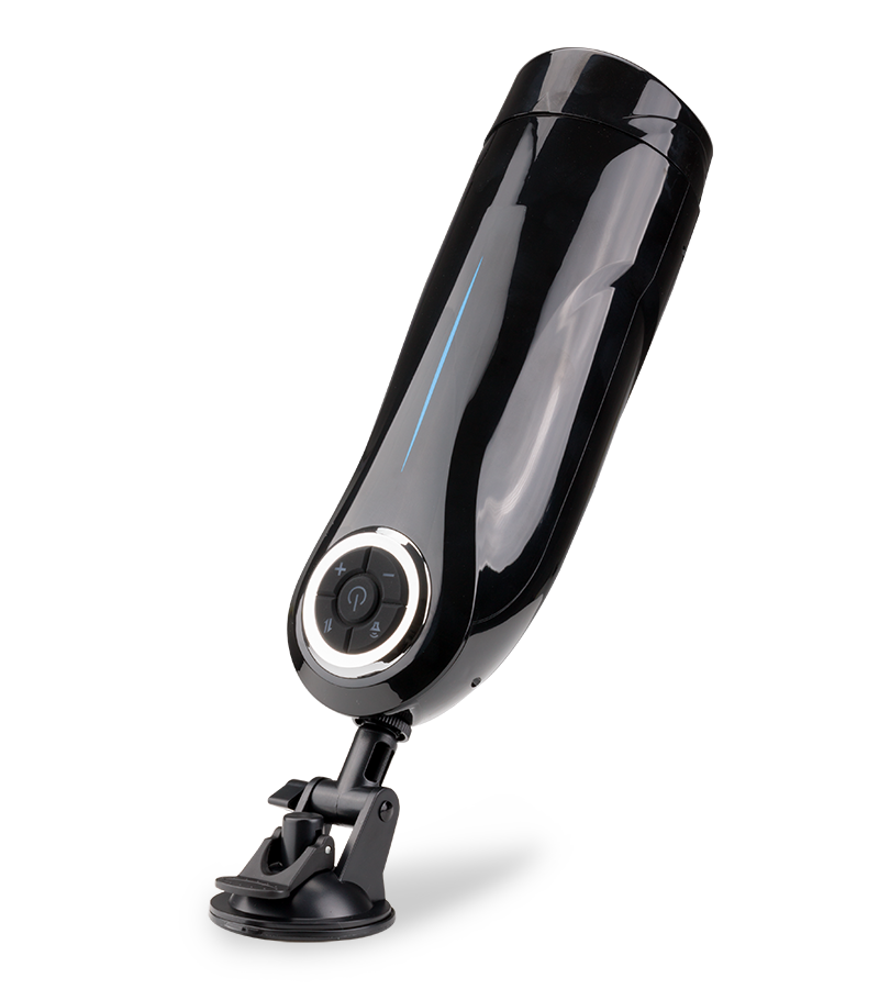 Efficient automatic thrusting masturbator