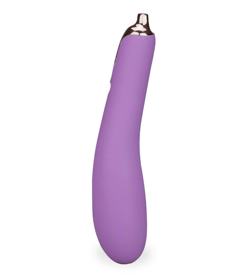 Eggplant soft vibrator 9 modes