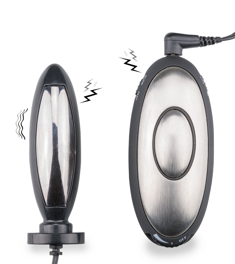 Electro-stimulation anal plug