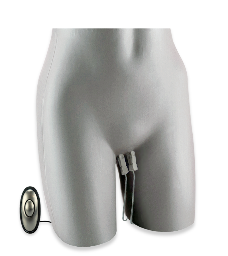 Electro-stimulation nipple clamps