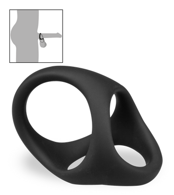 Endless silicone quad cock ring