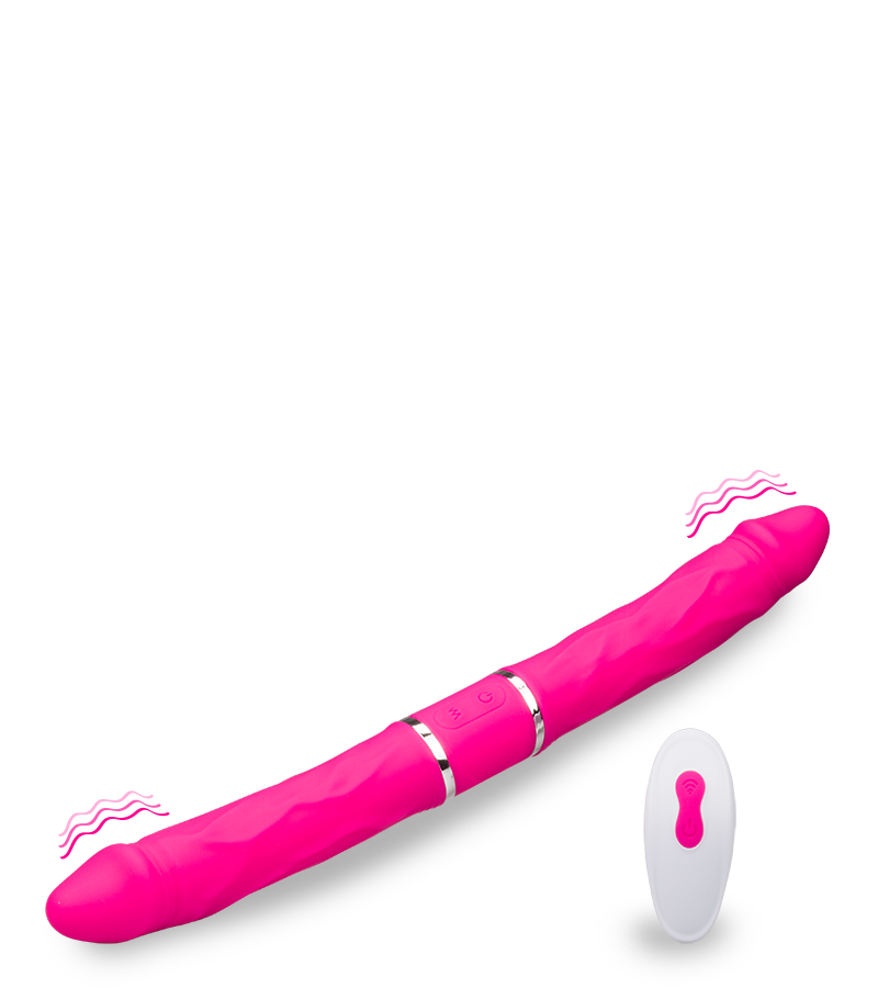 Enjoy remote control double-ended vibrator